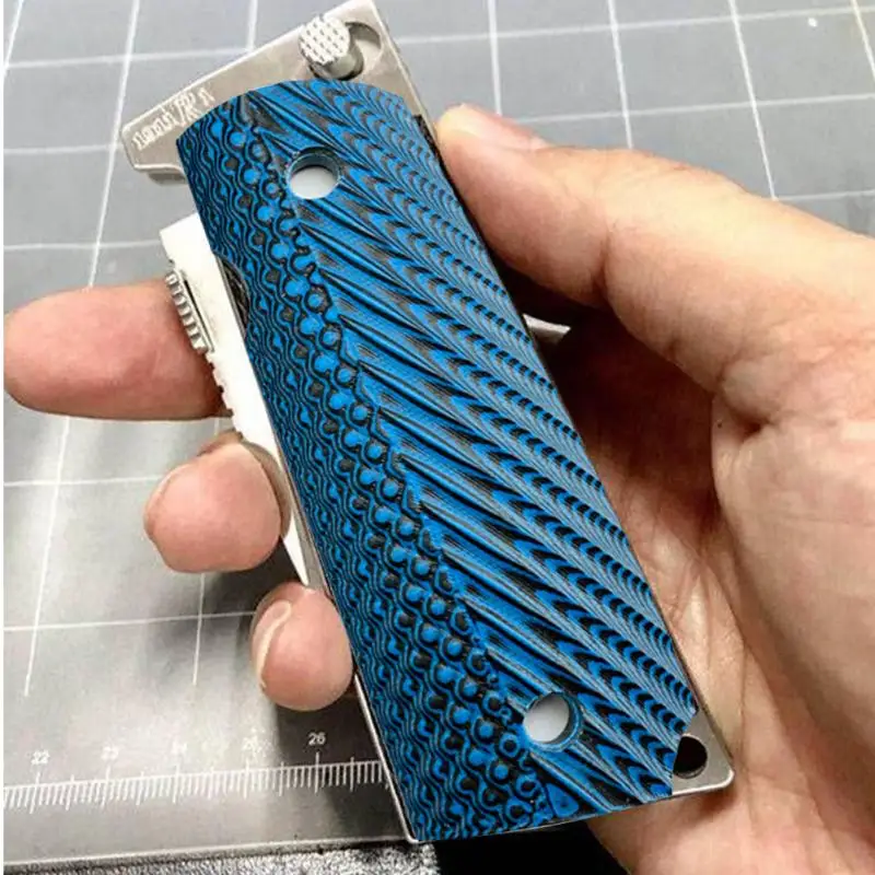 

1 пара легко использовать профессиональный Противоскользящий Прочный DIY портативный синий ручной инструмент для фиксации тактические аксе...