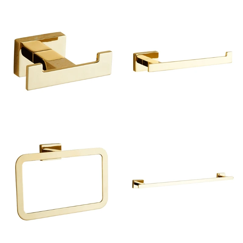 

Wall Mount Hanging Toilet Paper Holder Stainless Steel Kitchen Paper Roll Tissue