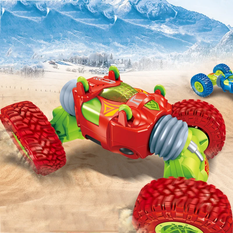 Четырехколесный привод 2 4 ГГц подъемный скрученный автомобиль горный