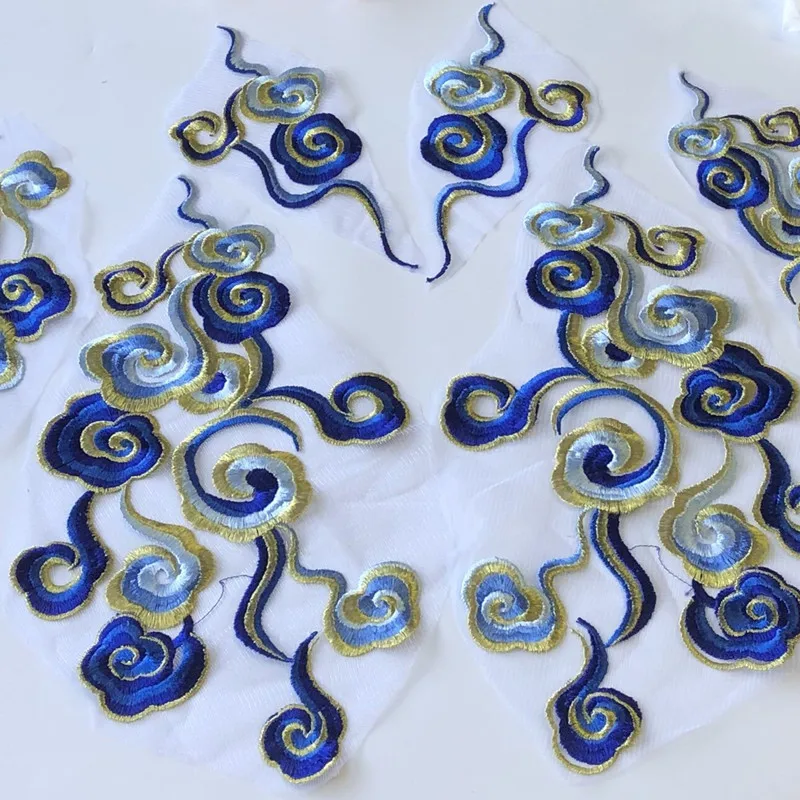 1 шт. сетчатая аппликация для вышивки в виде облака | Дом и сад