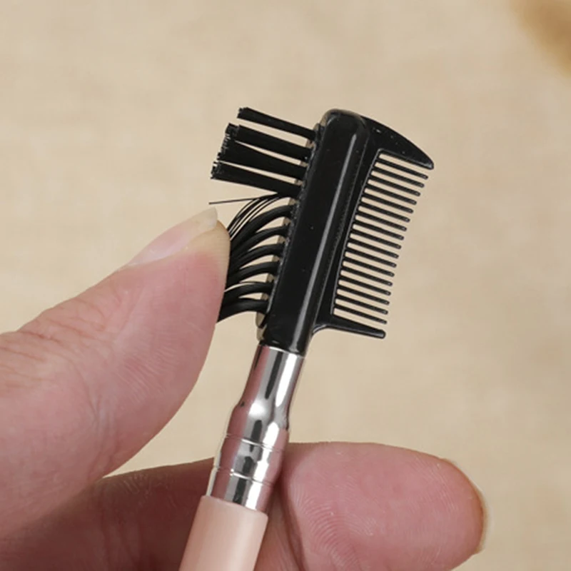 Набор кистей для макияжа 5 шт. дорожный набор теней век бровей подводки основы