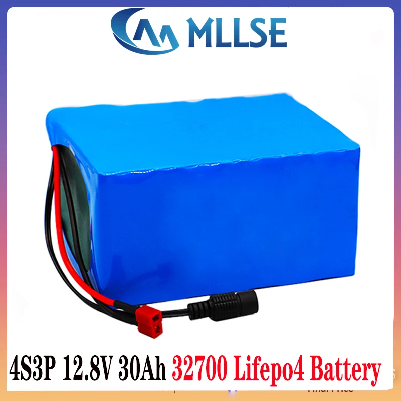Аккумуляторная батарея 32700 Lifepo4 4S3P 12 8 В 30 А/ч 4S 40A 100A сбалансированная система