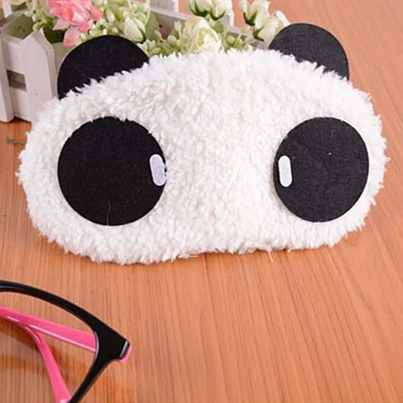 Тени для век с хлопковой подкладкой рождественские расслабляющие маски панды