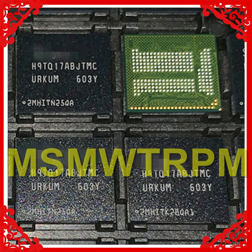 H9TQ17ABJTMC H9TQ17ABJTMCUR-KUM BGA221Ball EMCP 16+ 16 Гб мобильный памяти новые оригинальные и подержанные Паяные шары протестированы ОК