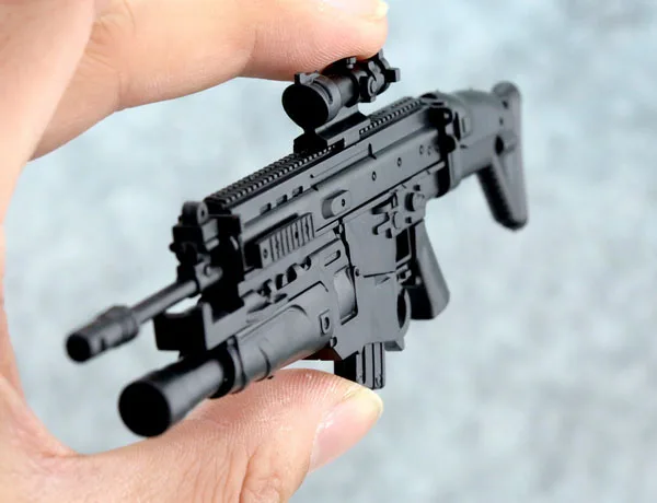 Штурмовая винтовка FN в масштабе 1:6 пистолет головоломка 1/6 модель оружия из