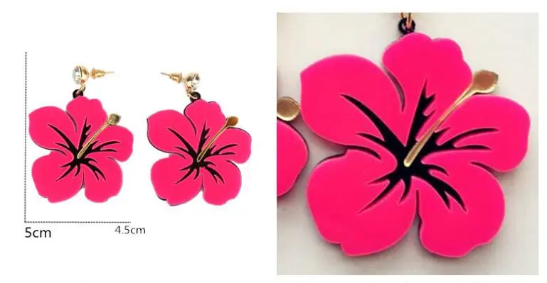 Хип хоп панк рок очень популярные модные большие серьги большого размера для