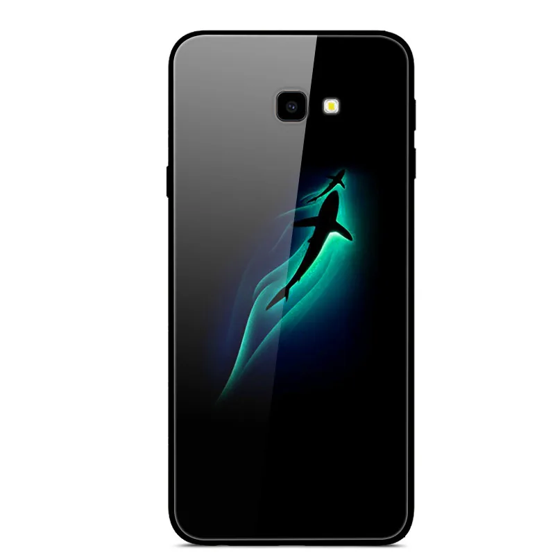 29 Для samsung J4 Plus чехол закаленное стекло твердая задняя крышка для samsung Galaxy J4 Plus чехол J 4 Plus A20E A2 Core Note 10 Plus - Цвет: 29