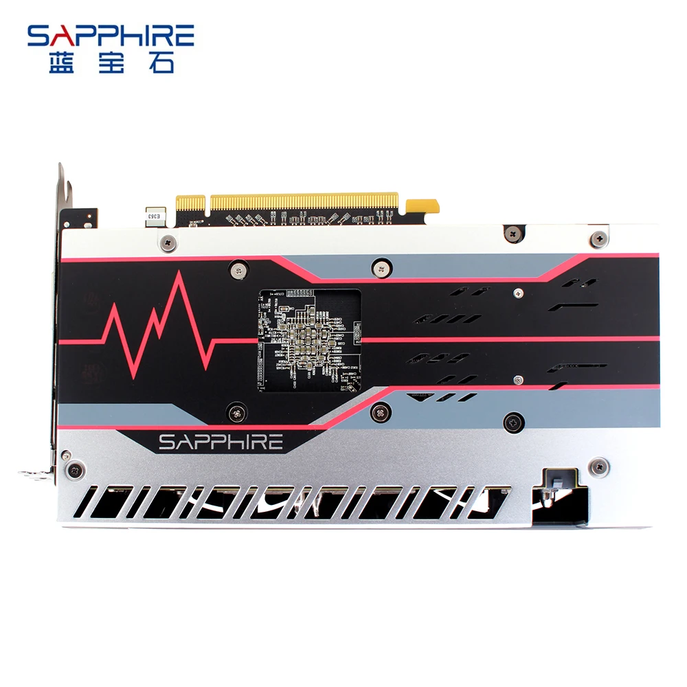 Видеокарта SAPPHIRE AMD RX580 Radeon RX 580 8 ГБ GDDR5 256bit PCI для настольных ПК, игровая видеокарта для использованной карты, отправка 6PIN кабеля