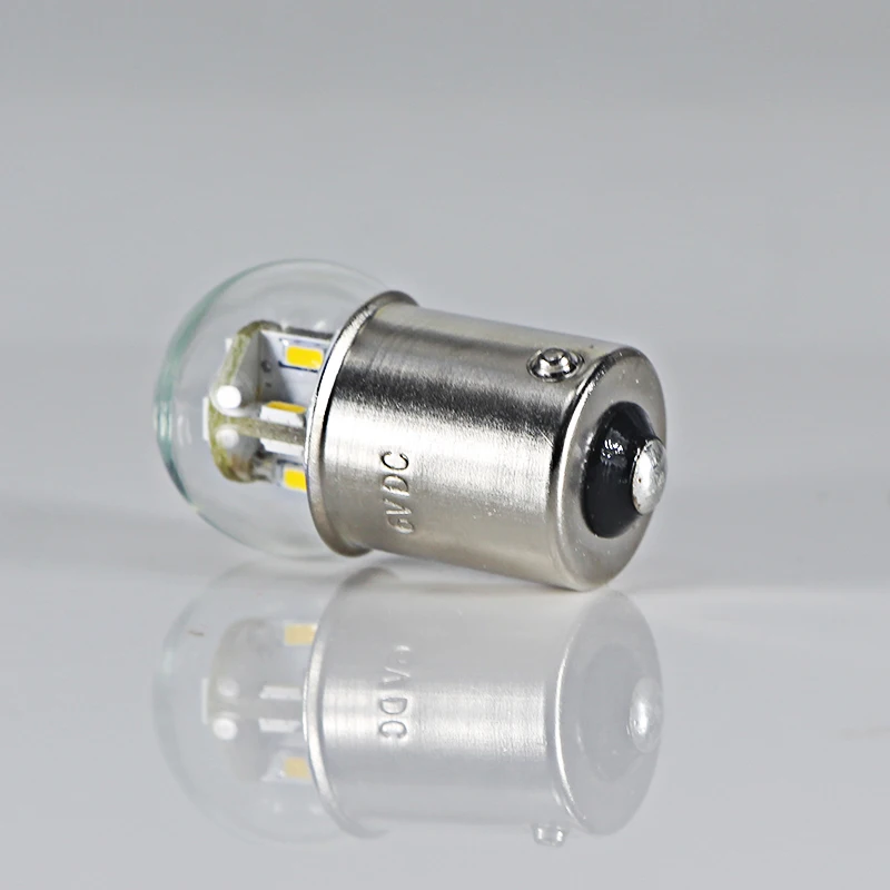 S25 P21W BA15S 1156 led свет canbus 1 5 W Dc 6V Мотор Поворотная Одиночная Лампа мотоцикл задний