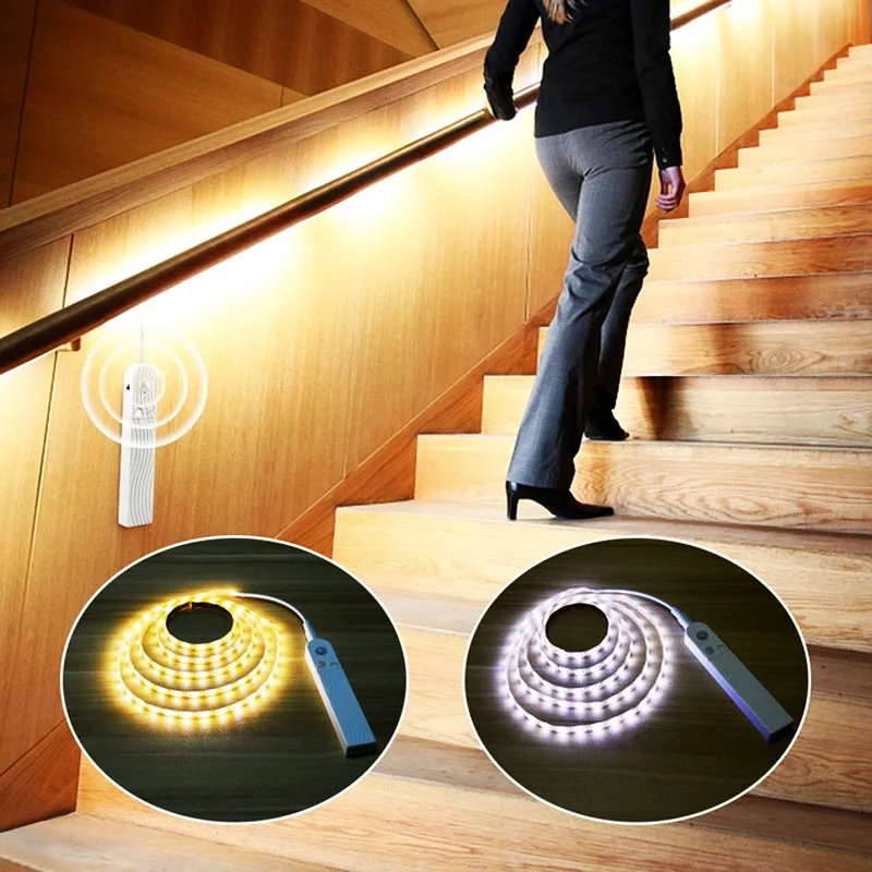 Датчик движения светодиодный светильник водонепроницаемый PIR индукционный