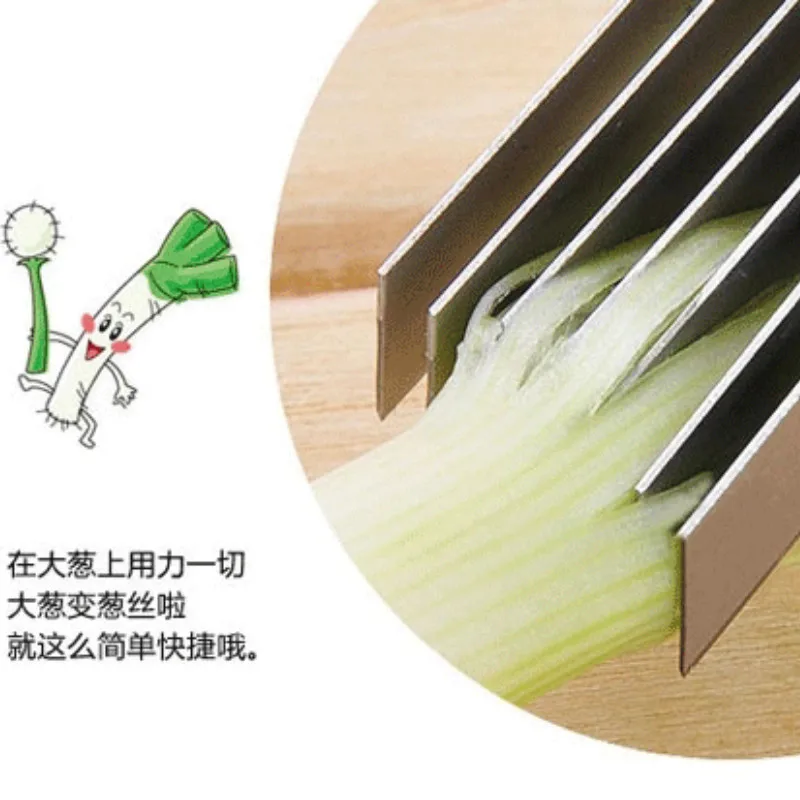 Овощерезка из нержавеющей стали для домашней кухни 1 шт. измельчитель режущий