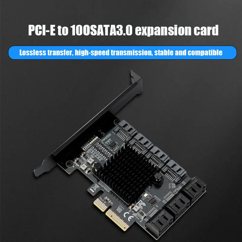 PCI-E Adapter To SATA 3.0 to PCI Express x4 Expansion Card SATA3.0 PCIe PCI-e SATA Controller