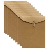 10er document case made of cardboard kraft paper in a4 format document folder briefcase file folder 31 x 24 cm