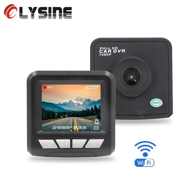 Мини-видеорегистратор Olysine D16 1080 дюйма Wi-Fi Full HD 2 P | Автомобили и мотоциклы