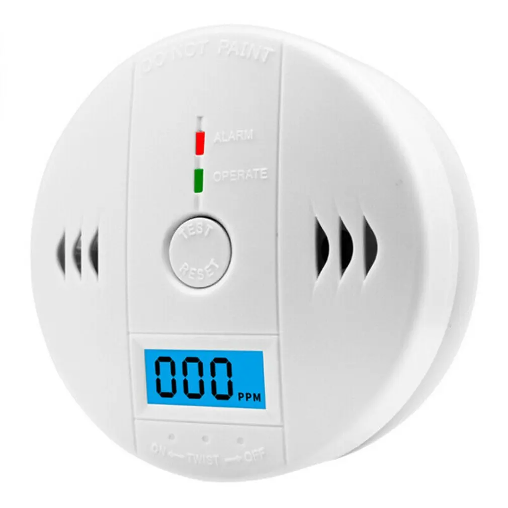 

NICe LCD Carbon Monoxide Detector Alarm CO Gas Warning Sensor Alarm Monitor Tester Home Security Carbon Monoxide Smart Sensor