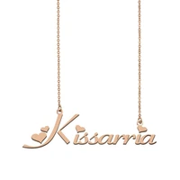 kissarria name necklace custom name necklace for women girls best friends birthday wedding christmas mother days gift