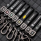 Брелок с логотипом автомобиля, пряжка в форме подковы 360 , кожаный брелок, подарки для Bmw, Lexus, Volkswagen, Toyota, SEAT, Honda, KIA, Peugeot, аксессуары