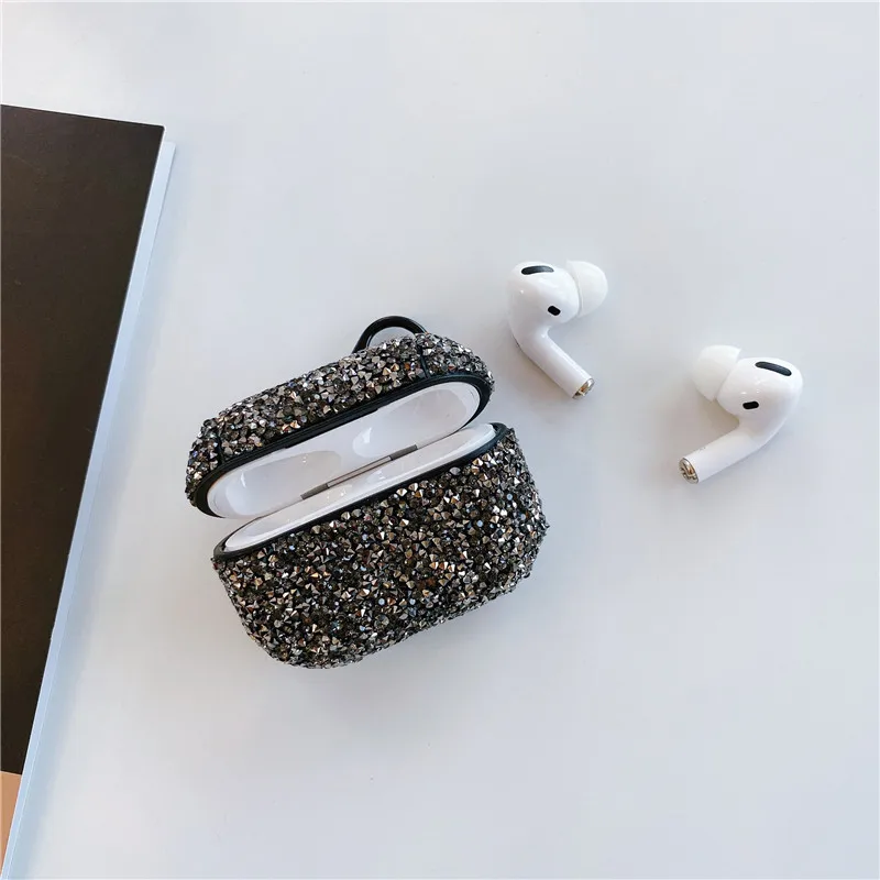 Роскошный милый Жесткий Чехол для беспроводных наушников AirPods 2 1 чехол Bluetooth