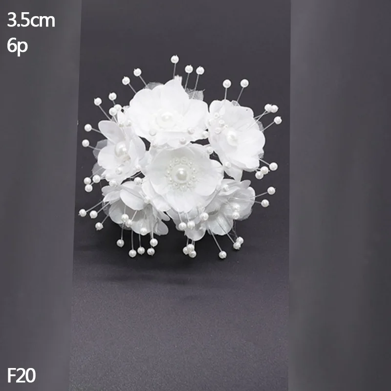 F20 Белый цвет смешанный цветочный Вишневый Stamen ягоды комплект DIY ремесленные растения Рождество свадебный орнамент подарочные коробки для тортов декоративные венки - Цвет: F20