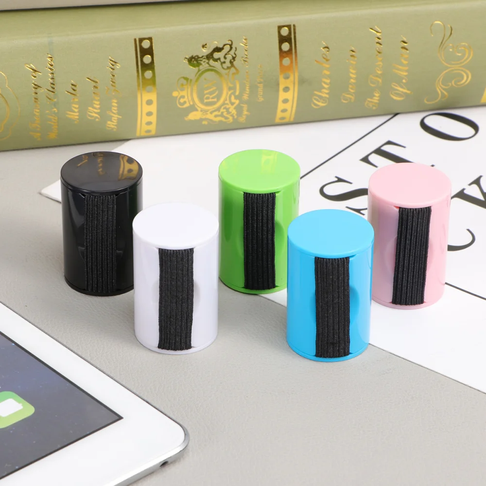 

5Pcs Rhythm Sand Shaker Finger Ring Accompaniment Sand Hammer Ukulele Sand Hammer Mixed Color