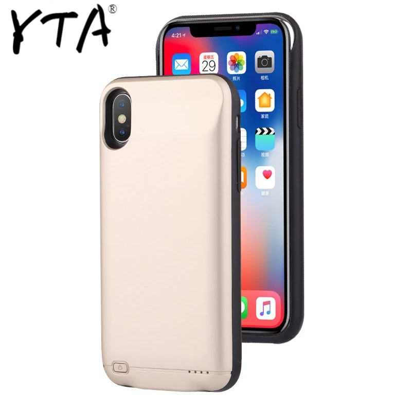 Чехол с зарядным устройством для iphone 6 s 7 8 Plus X XS Max XR 10000 мАч 2020 | Мобильные телефоны