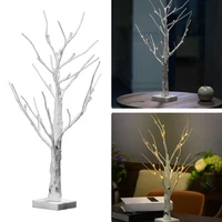 battery led model 0 6 m silver birch dormitory living room home lights ins net red room decorative small night lamp