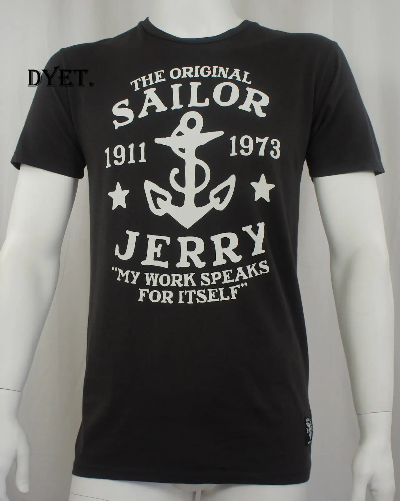 Футболка с логотипом SAILOR JERRY My Work Приталенная футболка S-5XL новинка коротким