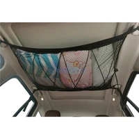 car interior roof storage bag cargo nets sundries holder organizer for toyota land cruiser 200 fj 120 150 100 prado accessories