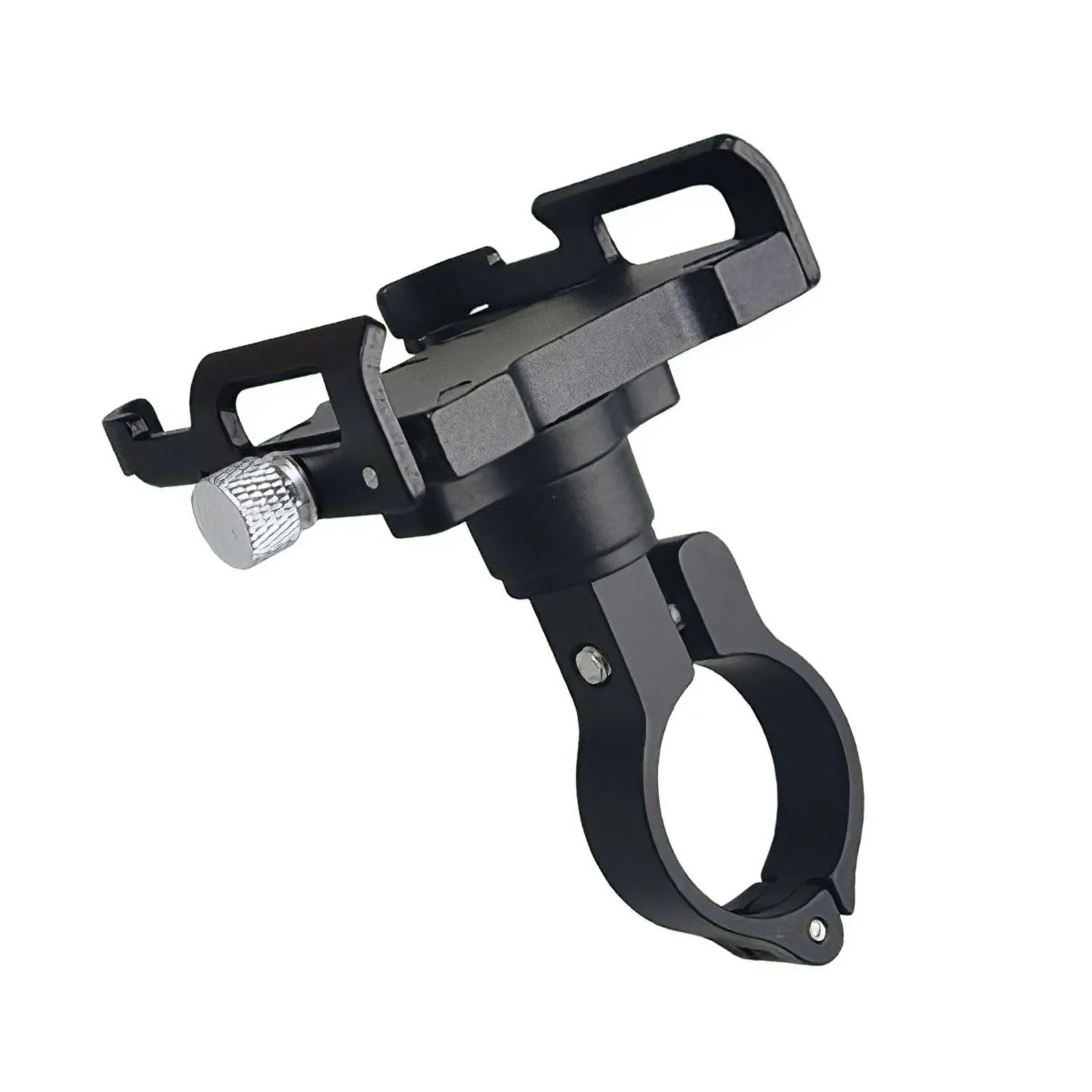 Stable Bicycle Phone Bracket Aluminum Alloy Handlebar Holder Racks Outdoor Riding Bike Motorcycle Non-Slip Fixed | Спорт и