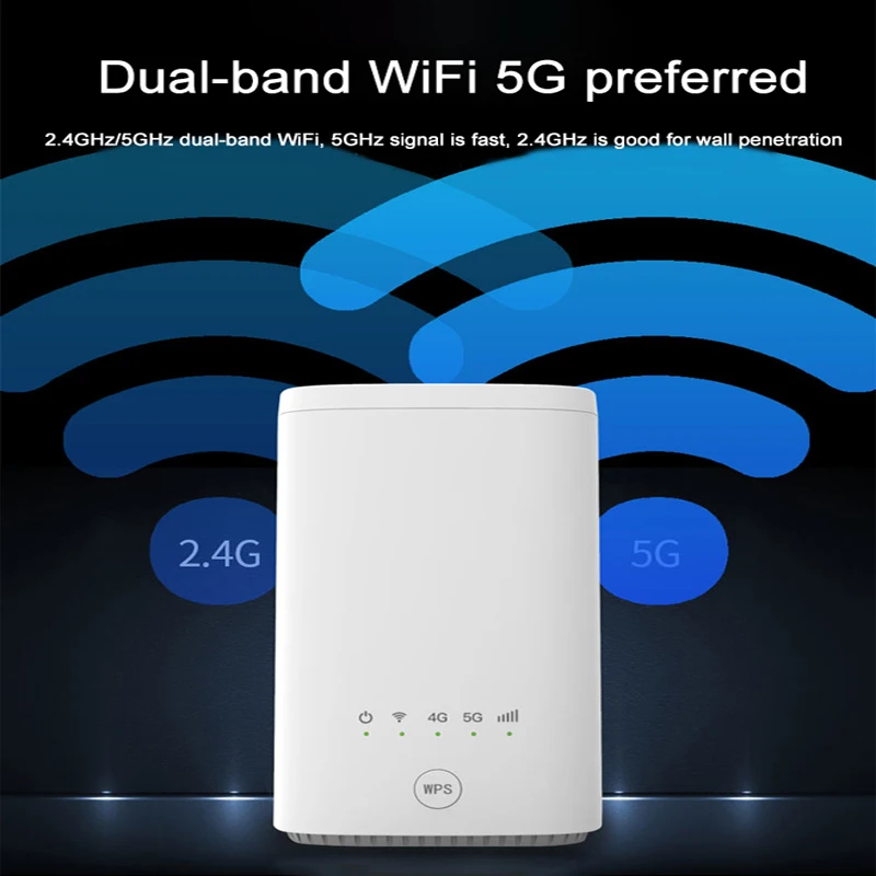 Разблокировка ZLT X21 CPE комнатный Sub 6 ГГц NSA + SA модем быстрая работа Wi-Fi sim-карта