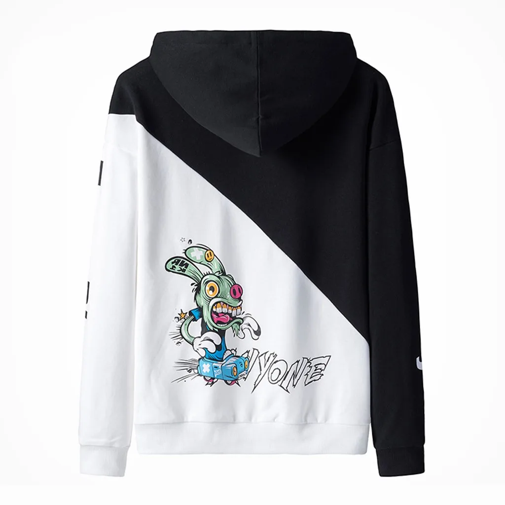 SAGACE толстовки костюм толстовка с лицом сшитый рисунок Мужской пуловер дом paper