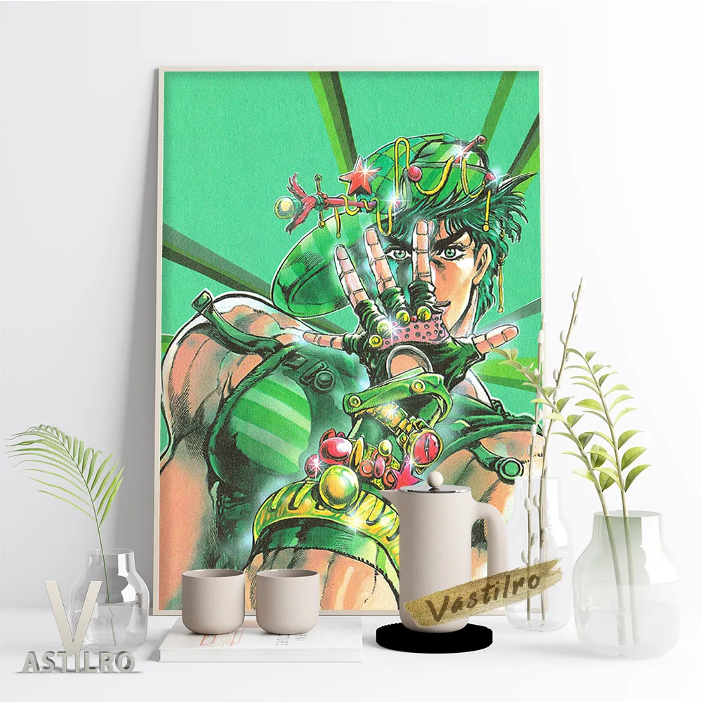 Лидер продаж японское аниме необычная фотография Джоджо коллекция для фанатов