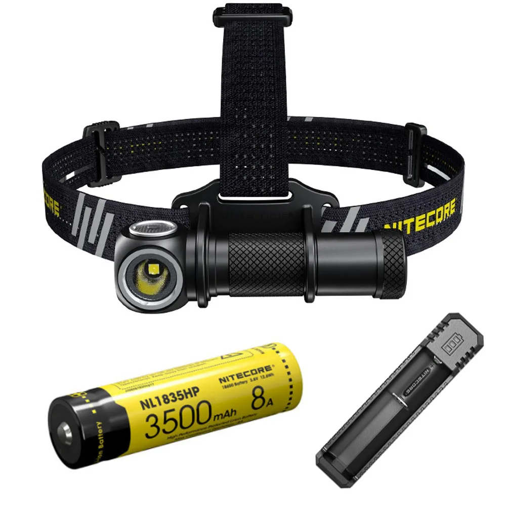 Налобный фонарь NITECORE UT32 двойной выход XP L2 V6 5700K холодный белый L и 3000K теплый Макс.