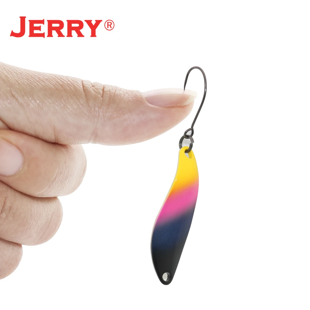 Jerry Kuyu Fishing Spoon Lure Artificial Trout Metal Spinner Bait 7g 6.5g  Jig Swimbait Fishing Tackle Pesca