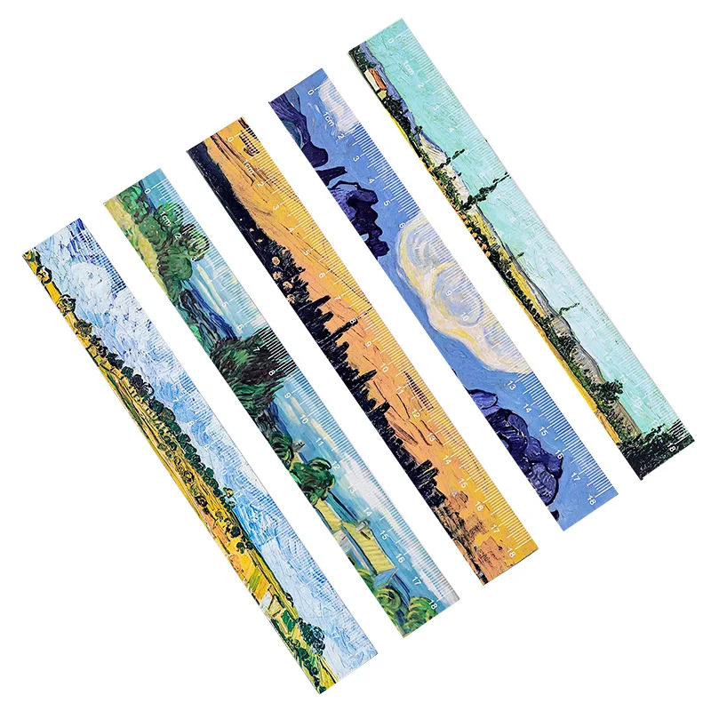 Милая мягкая гибкая Магнитная линейка 18 см закладки для книг детей подарок