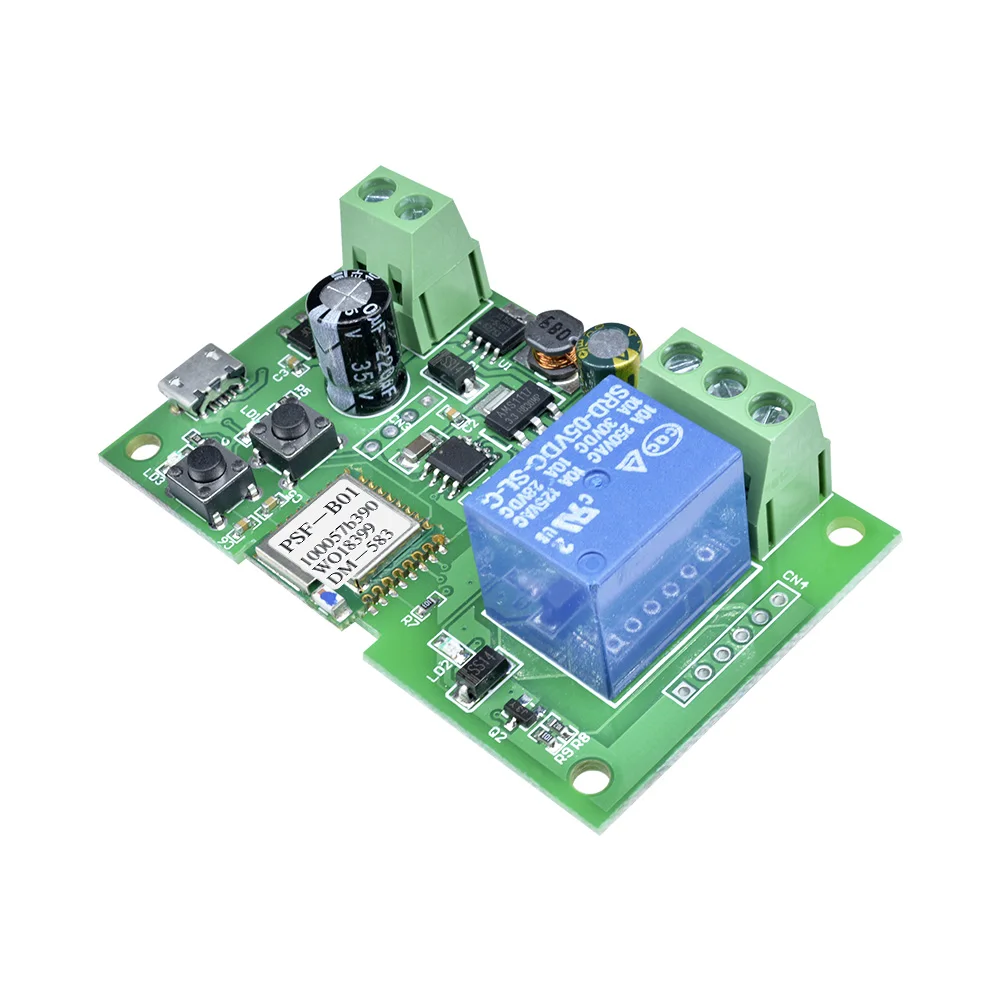 New DC 5V 7-32V YiWelink APP USB 1 way WiFi remote control relay switch module + support 433MHZ | Обустройство дома