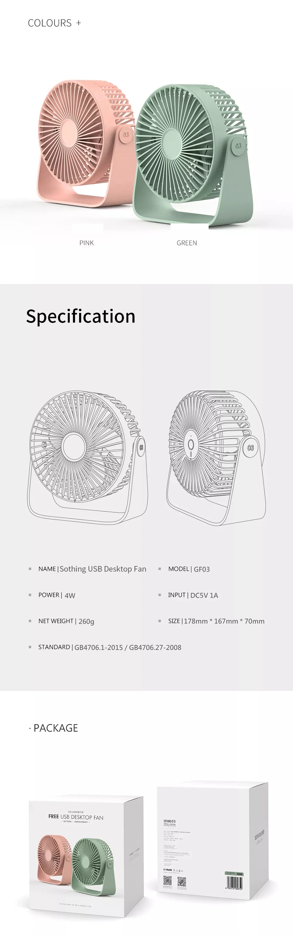 MI Mijia Sothing power USB Настольный ручной аромадиффузор 360 ° регулируемый 30 дБ низкий уровень шума сильный ветер ароматерапия освежитель