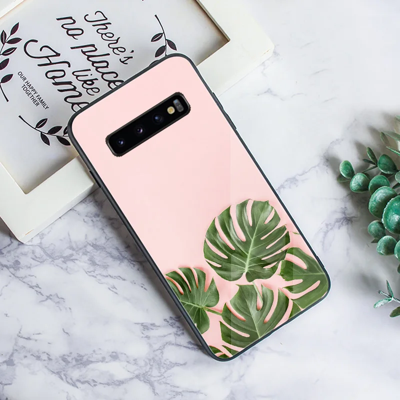Чехол для Samsung S8 тонкий бампер Galaxy S10 Plus Lite S10E S9 S7 S6 Edge задняя крышка черный чехол