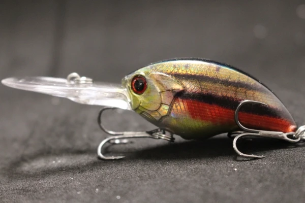 HC733X415 wLure 11g 8.5cm Deep Water Real Skin Painting Tight Floating Crankbait Cutting Blade Treble Hooks Fishing Lures HC733 - Цвет: HC733X415