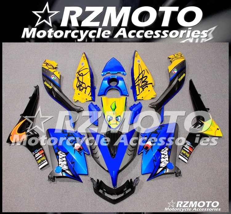 

Injection Mold New ABS Motorcycle Whole Fairings kit Fit for YAMAHA Tmax 530 2015 2016 15 16 Tmax530 Bodywork set Shark