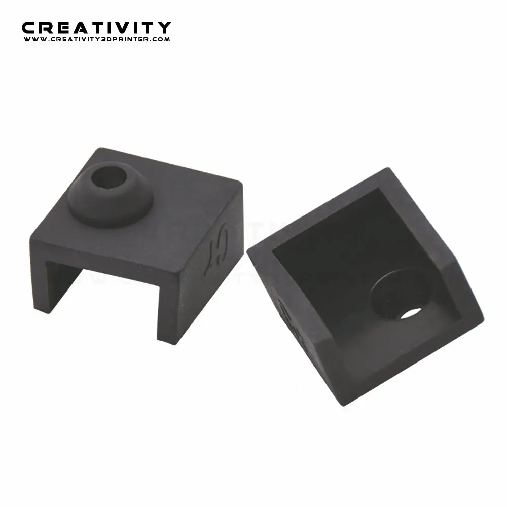 Креативный MK8 защитный силиконовый чехол для носка нагревательного блока MK8/MK9/CR10