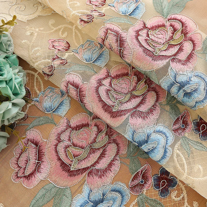 

Hollow Chenille Valance Curtains Luxury Curtains Embroidered Window Curtains for Living Room Bedroom Tulle Curtains Yellow