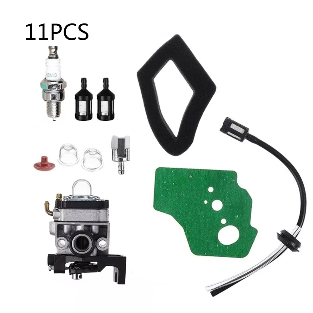 

11pcs Carburetor Oil Pipe Kit For Honda GX25 GX35 GX 25 35 HHT35 HHT35S FG110 Trimmer Lawn Mowers Parts Accessories