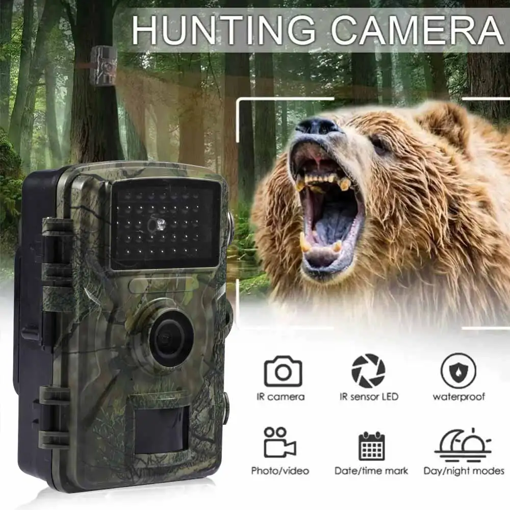 

Hunting Trail Camera Wildlife Camera Night Vision Motion Activated Outdoor Forest Camera Trigger Wildlife Scouting Camera