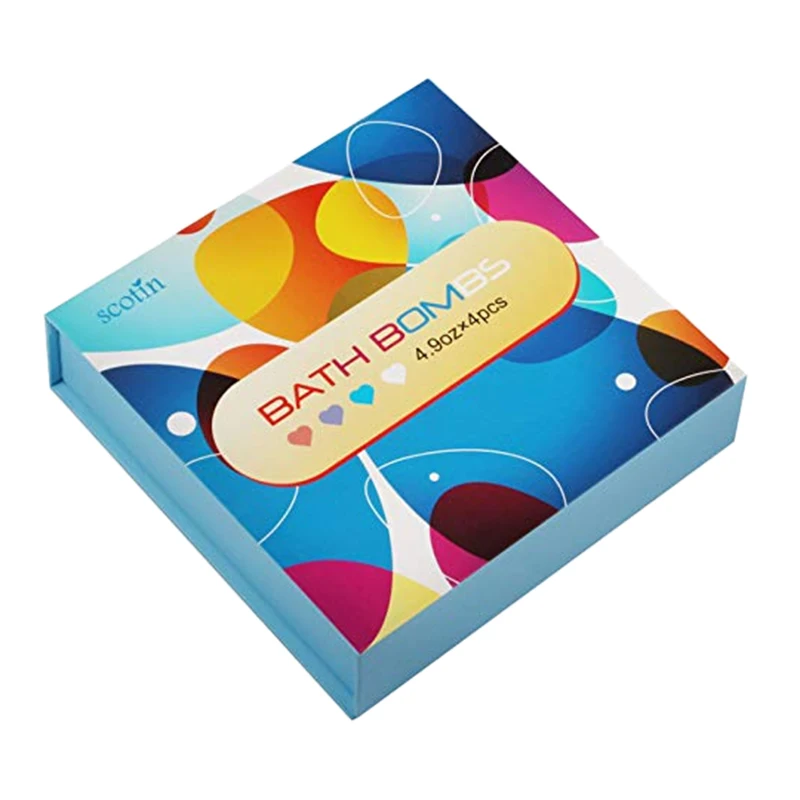 Шарики для ванны Подарочный набор 4 в форме сердца ручной работы Fizzies Для женщин