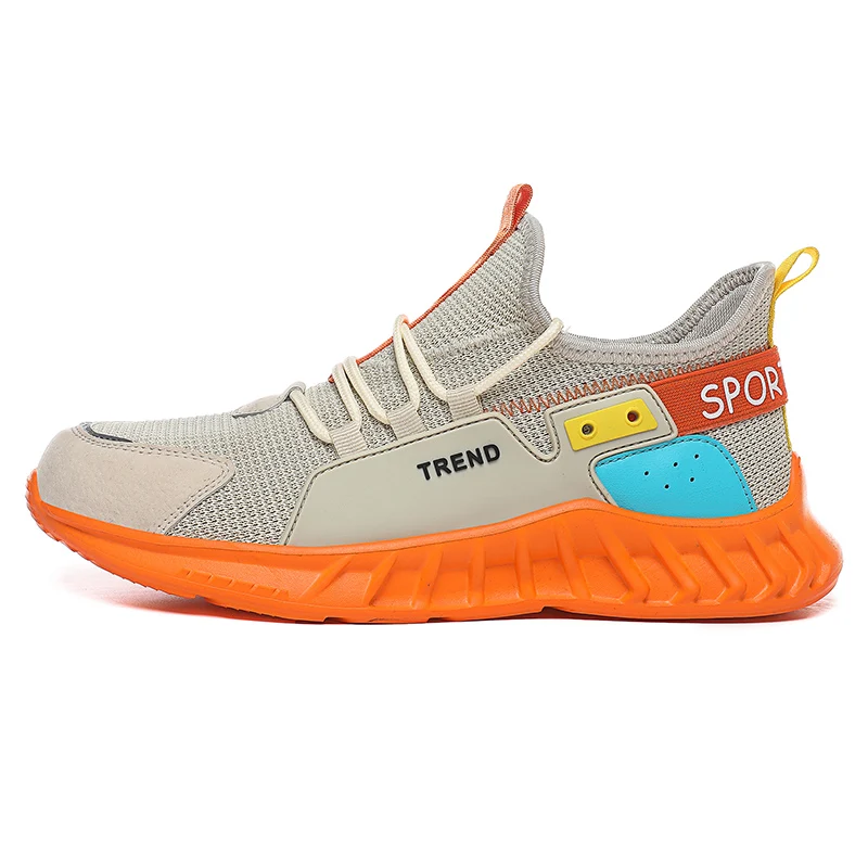 

Popular Mesh Refreshing Breathable Running Shoes Men's Korean Version Sports Casual Trendy Shoes Blade Shock Absorption Shoes