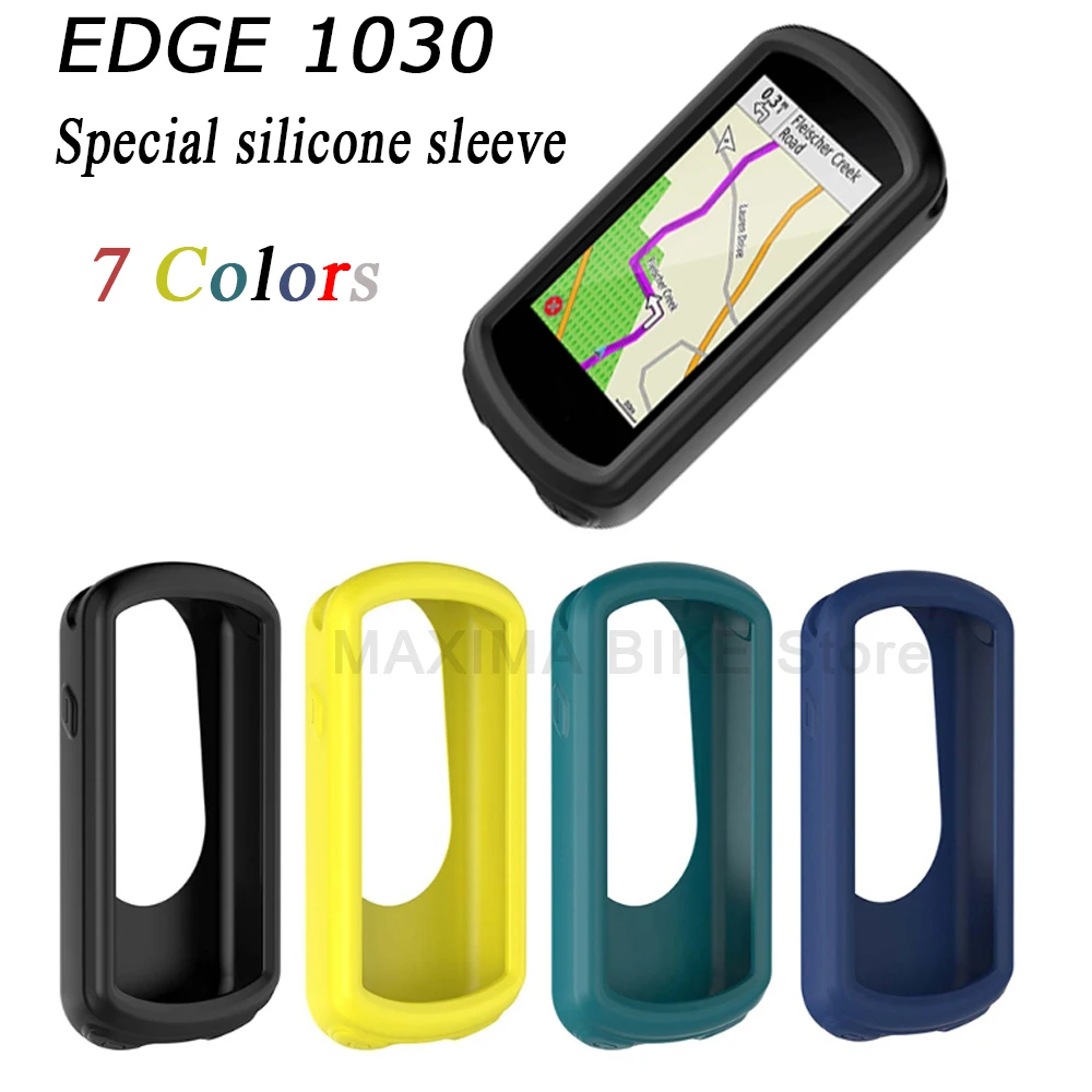 Велосипедный компьютер Garmin Edge 1030 1000 секундомер силикагелевый защитный чехол