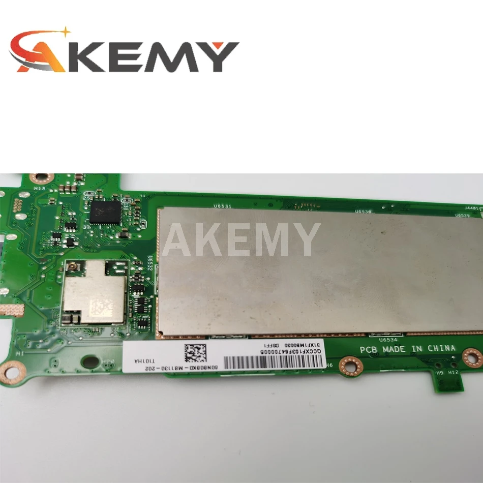 Материнская плата для ASUS TRANSFORMER BOOK T101HA ATOM X5 Z8350 2/4G 32/64/128G 60NB0BK0 MB1801|Компьютерные