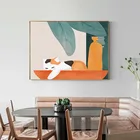 Современная Картина на холсте в скандинавском стиле, постеры с фруктами, художественные принты, Кухонное украшение для дома, настенные картины для столовой