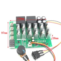 60a 10 55v digital display pwm speed controller module forward reversal 0100 adjustable dc motor